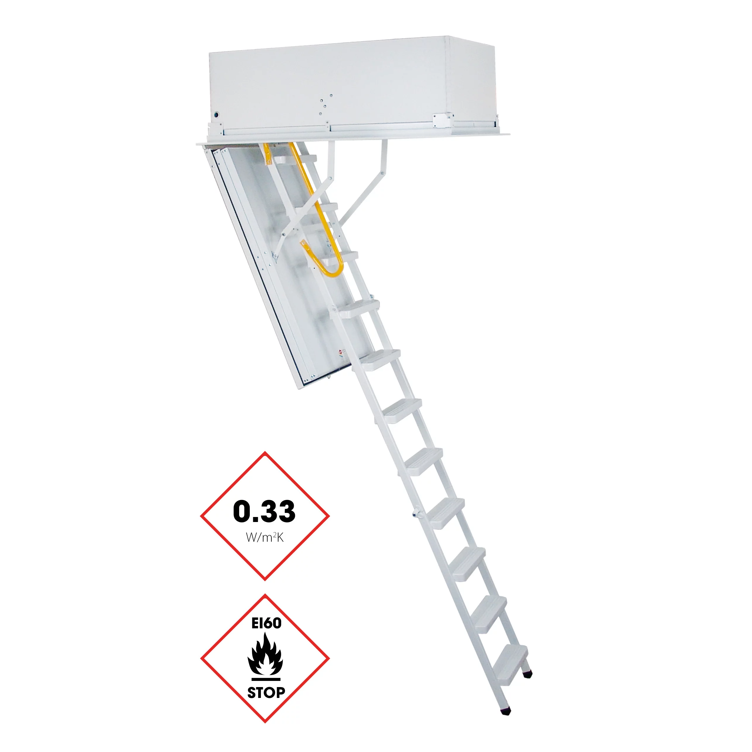 5merchants product - Type 1 Passive Plus Attic Stairs